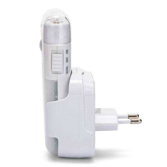 Lampa multifunctionala cu senzor de miscare, lanterna si lumina de urgenta, PRIZA H