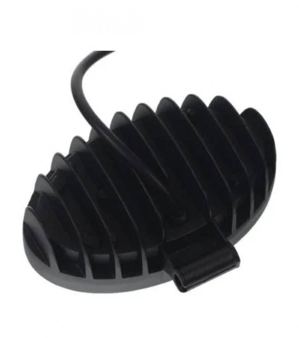 Lampa ovala 48 x led + functie stroboscopica