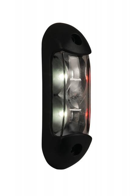 Lampa pozitie 12/24V alb-rosu HORPOL