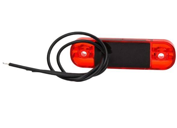 Lampa pozitie ovala rosie 12 leduri