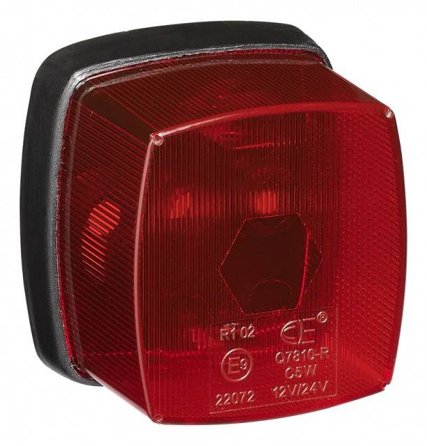 Lampa pozitie rosu 65x60mm