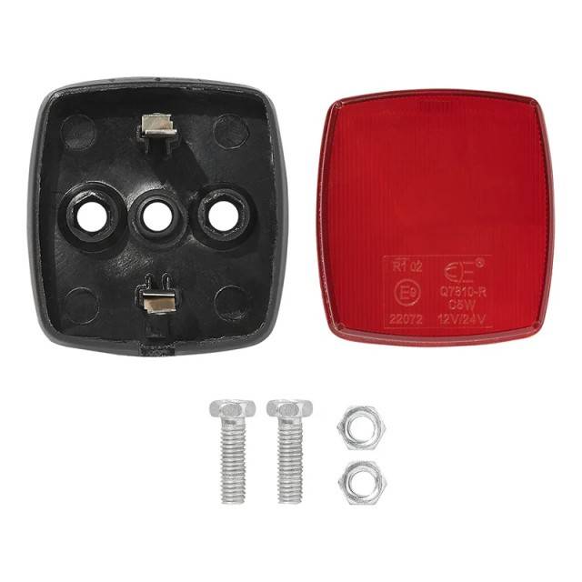 Lampa pozitie rosu 65x60mm