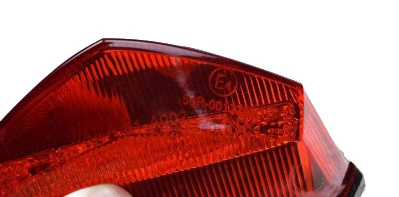 Lampa pozitie si stop, LED, 3 fire, culoare rosu