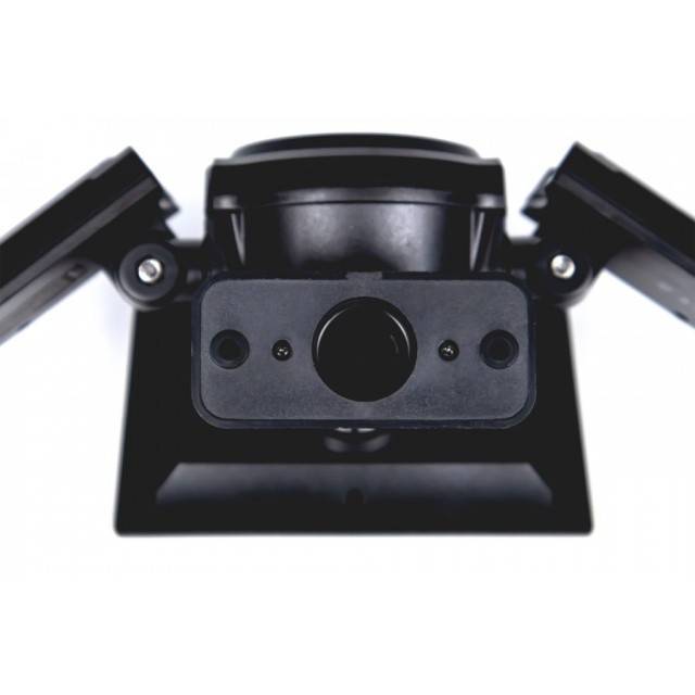Lampa solara, 112 x LED, cu senzor de miscare, 3 capete rotative 360°