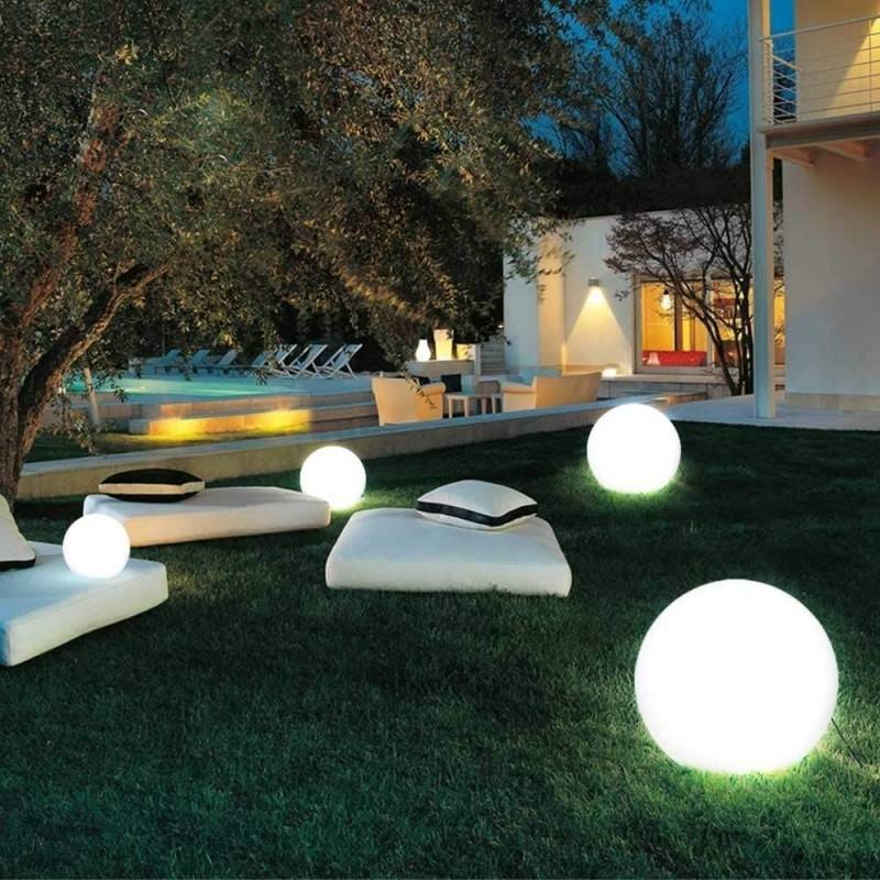 Lampa solara LED 25 cm