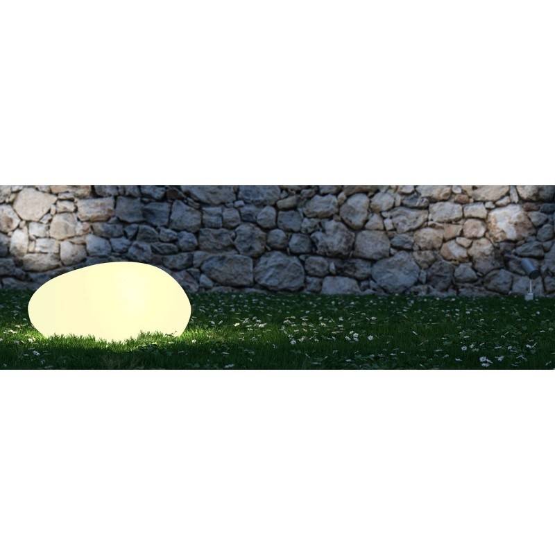 Lampa solara LED in forma de piatra