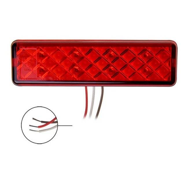 Lampa spate cu 2 functii led 135x38mm 12/24V WATERPROOF