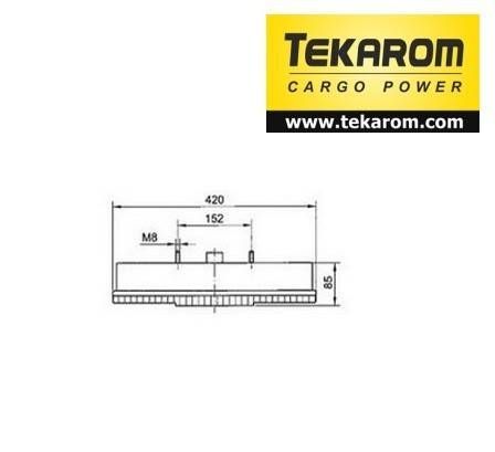 LAMPA STANGA CAMION EUROPOINT II