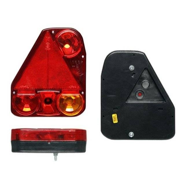 Lampa stanga remorca