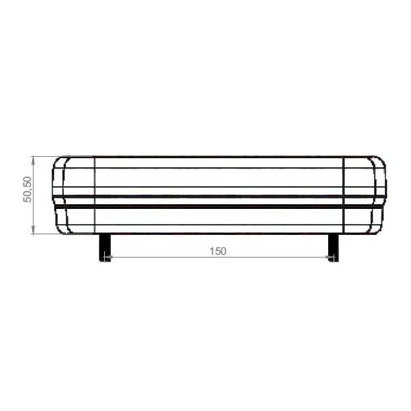 Lampa stop led camion 24V