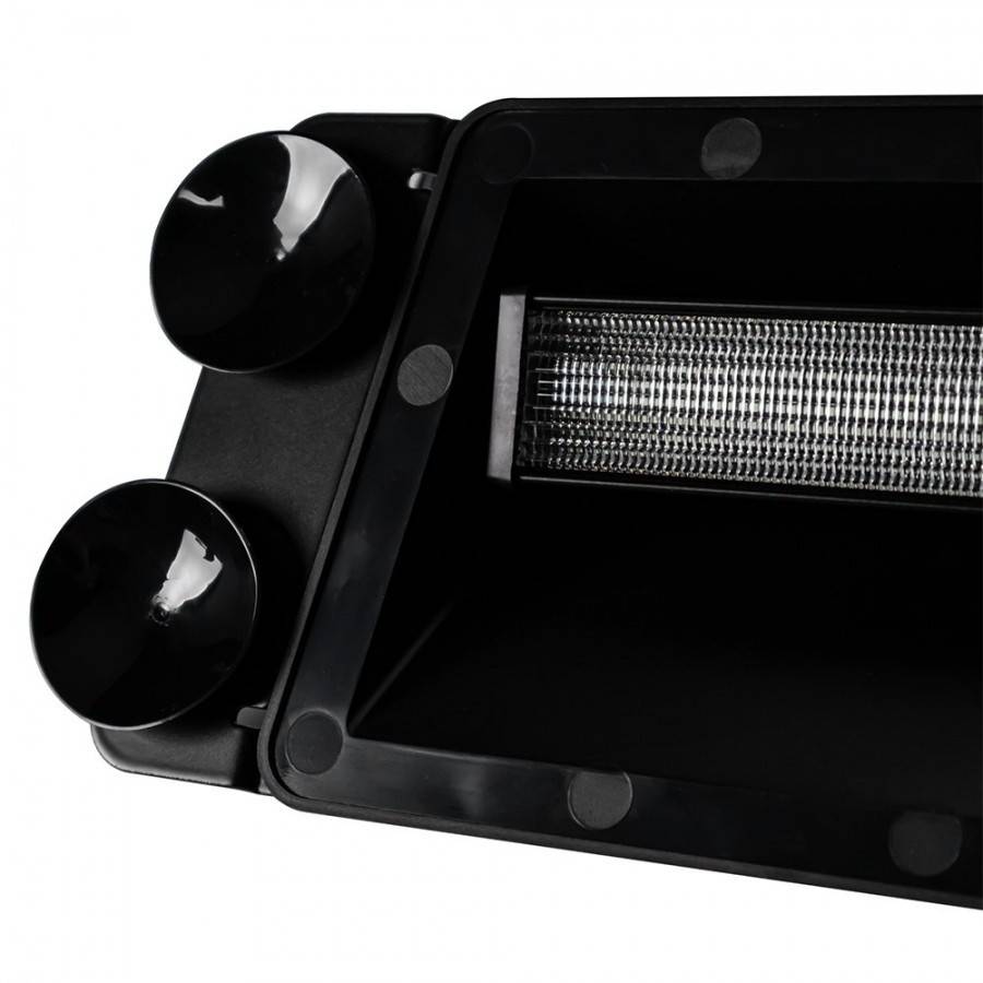 Lampa stroboscopica cu ventuza, pentru parbriz, 24 LED, galbena