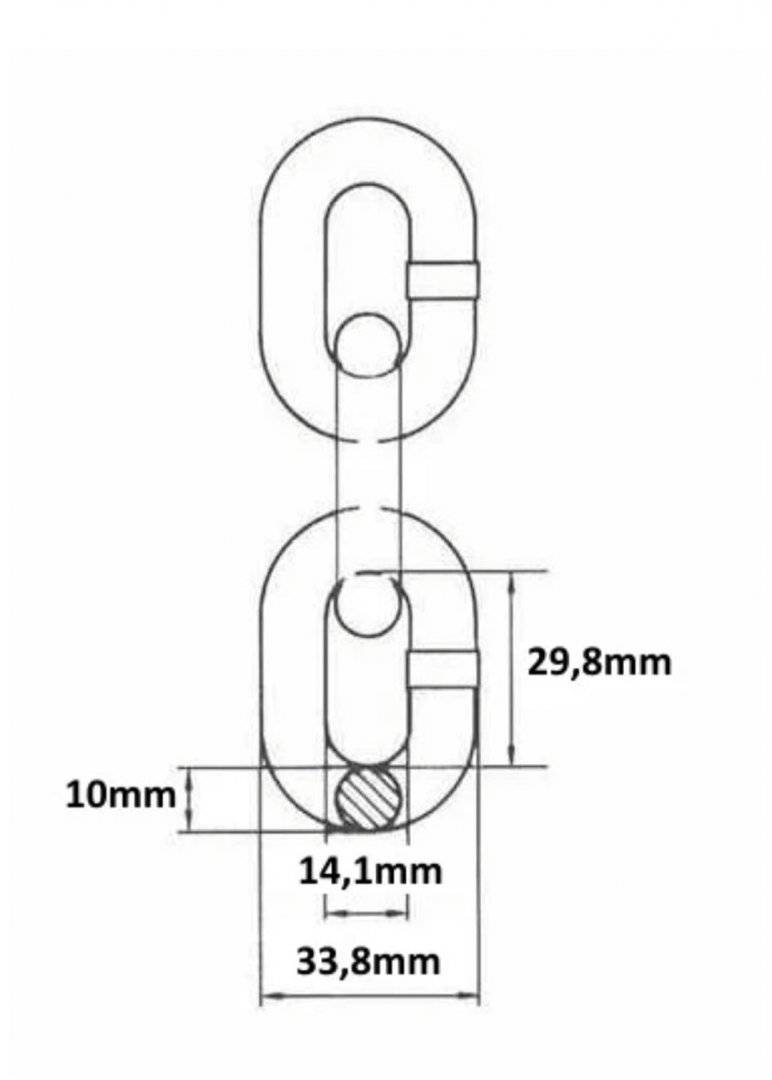 LANT G80 ridicare - ancorare 10mm