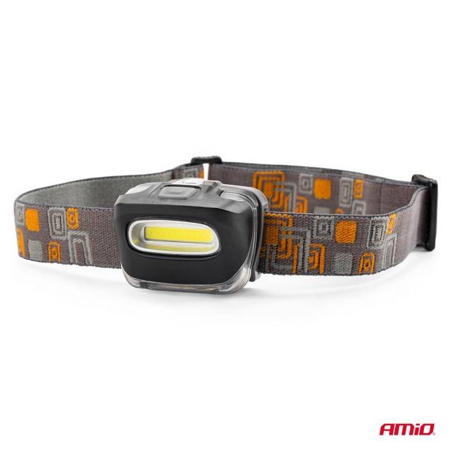 Lanterna frontala LED COB