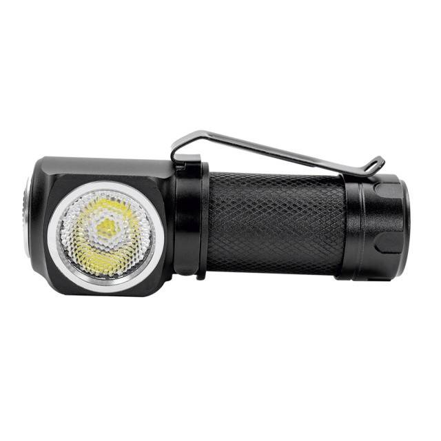 Lanterna frontala PNI Adventure F75 cu led 6W, 600 lm, din aluminiu, cu acumulator si incarcator magnetic cu USB