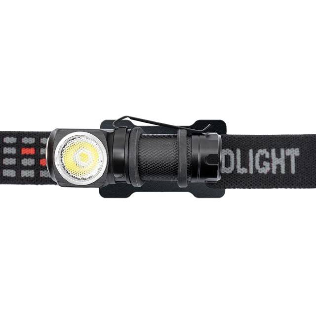 Lanterna frontala PNI Adventure F75 cu led 6W, 600 lm, din aluminiu, cu acumulator si incarcator magnetic cu USB
