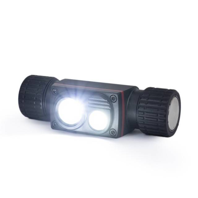 Lanterna frontala PNI Adventure F80 Dual LED, 1000 lm, 6W, 2200 mAh, IP68