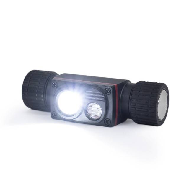 Lanterna frontala PNI Adventure F80 Dual LED, 1000 lm, 6W, 2200 mAh, IP68