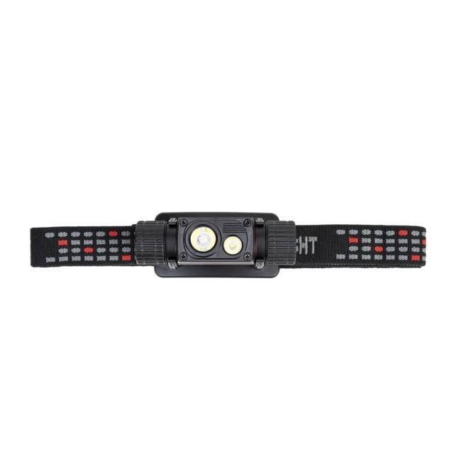 Lanterna frontala PNI Adventure F80 Dual LED, 1000 lm, 6W, 2200 mAh, IP68