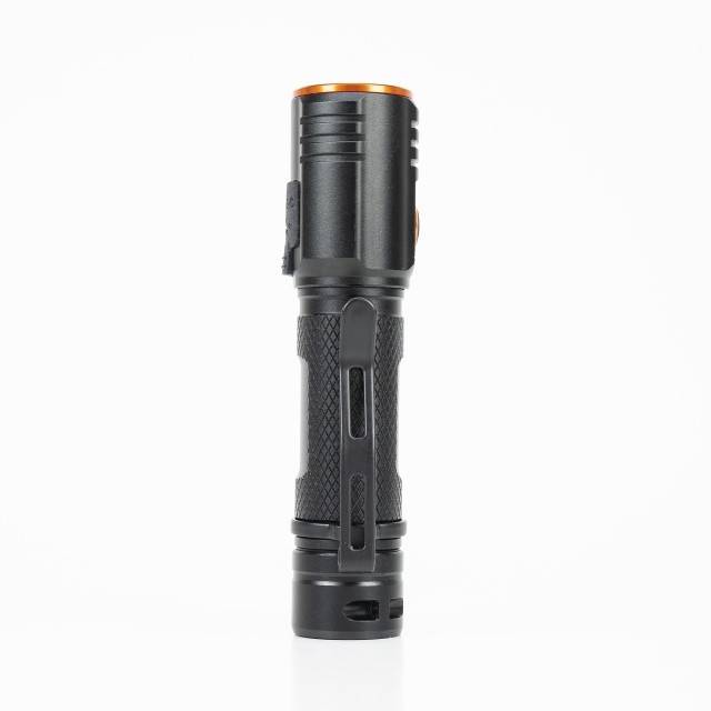 Lanterna PNI Adventure F650 cu LED 20W, 2000lm, din aluminiu, IPX6, acumulator inclus, incarcare prin USB tip C