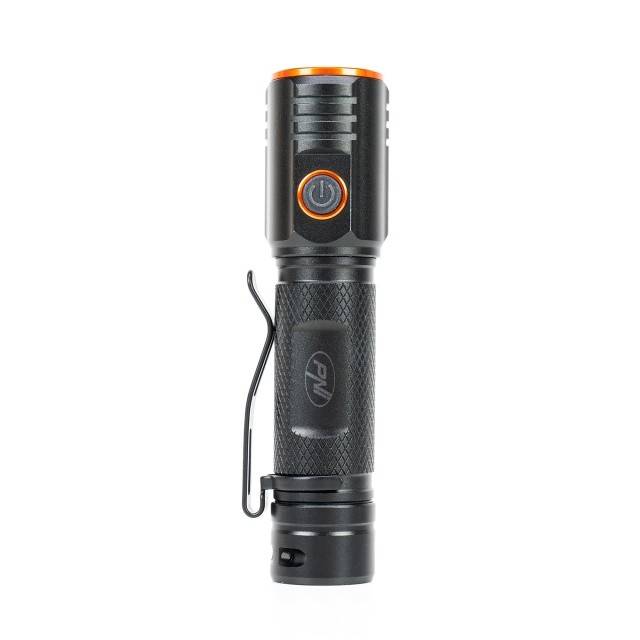 Lanterna PNI Adventure F650 cu LED 20W, 2000lm, din aluminiu, IPX6, acumulator inclus, incarcare prin USB tip C