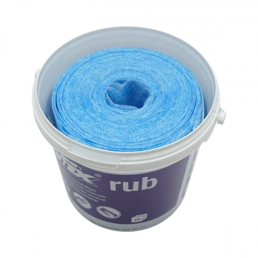 Lavete umede profesionale abrazive 30x26cm curatare maini, unelte, piese 72 buc/set Profix Rub