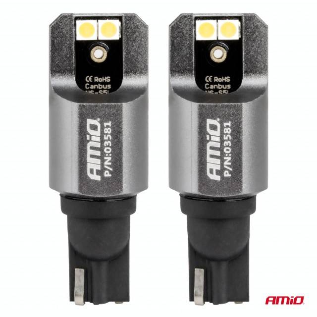 LED FULL CANBUS PRO T15 W16W 4x3030 SMD ALB 12/24V AMIO