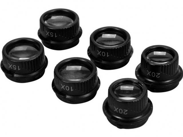 Lupa pentru cap cu curea si iluminare LED 10x-25x Yato