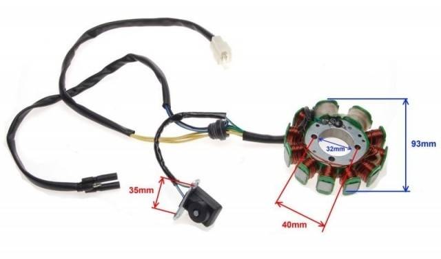 Magnetou ATV Loncin 200cc(11 bobine)