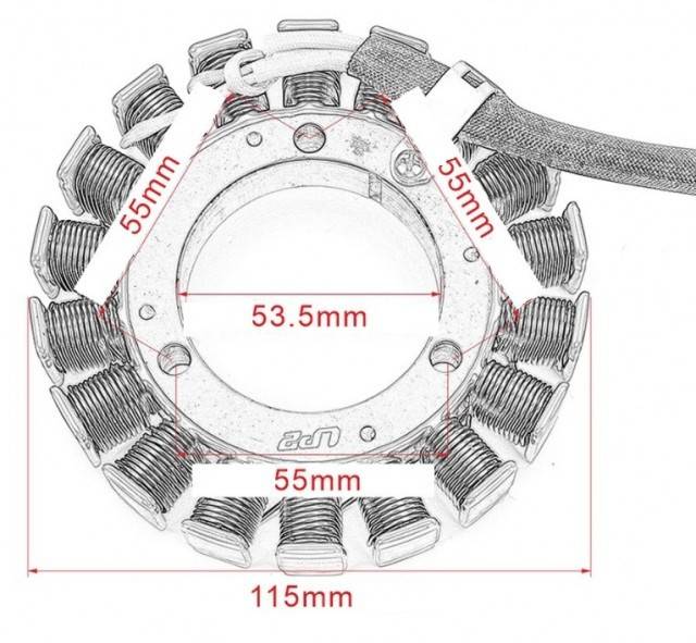 Magnetou CF Moto 500cc (0180-032000)