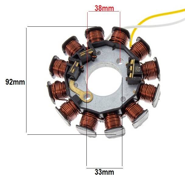 Magnetou scuter Yamaha BWS (12 bobine)