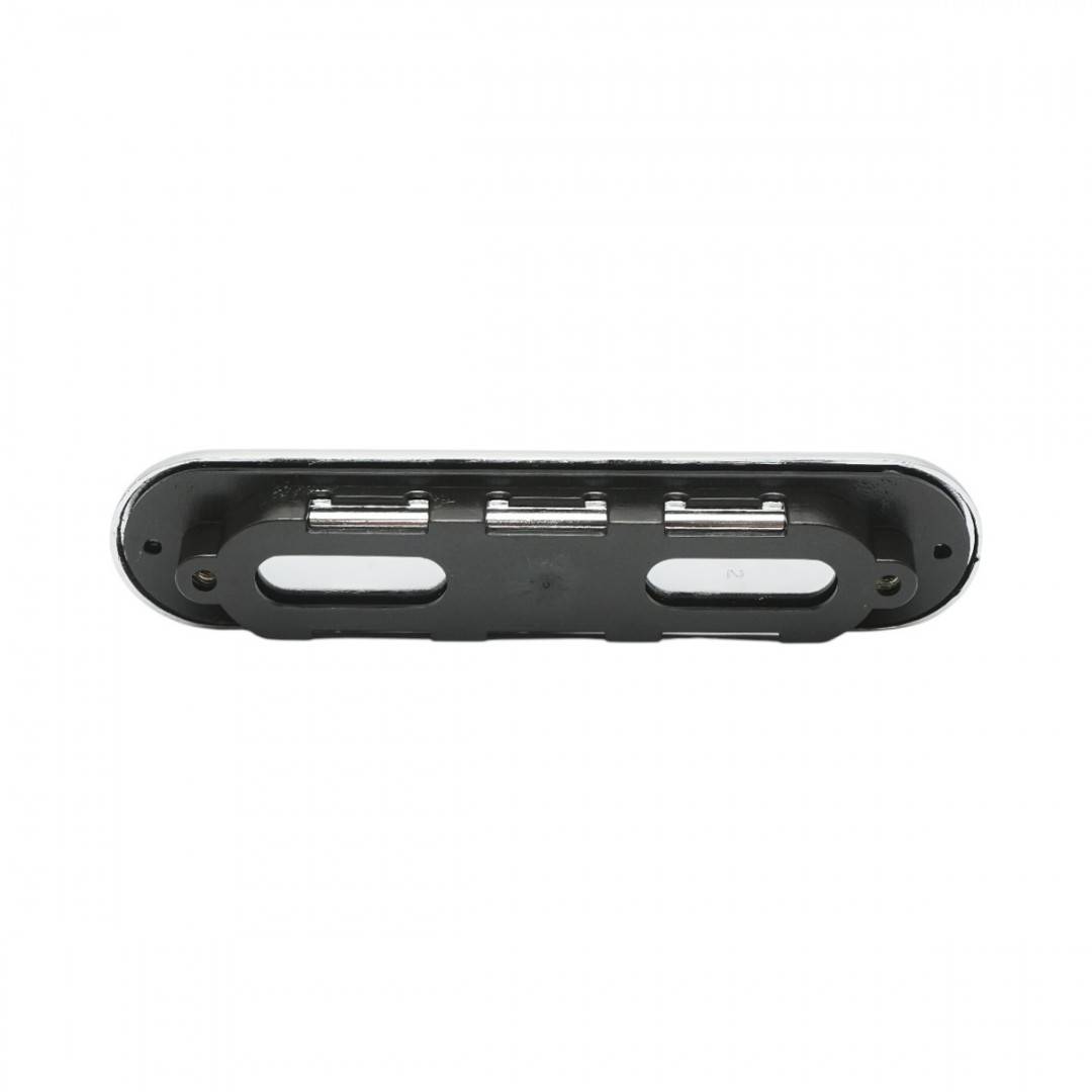 Maner usa glisanta cromat incastrat tip scoica 36x150mm