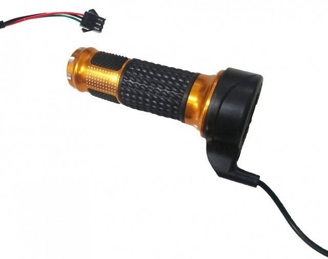 Maneta acceleratie bicicleta / scuter electric (set stanga-dreapta)