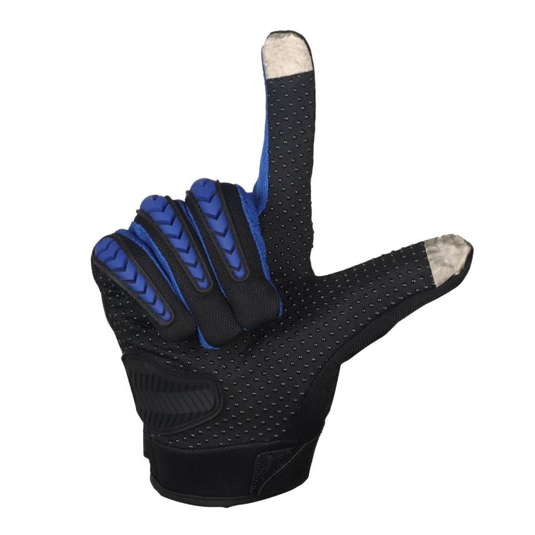 Manusi cu protectie Pro Biker (albastre)