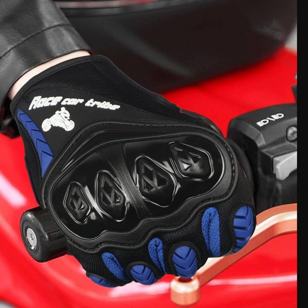 Manusi cu protectie Pro Biker (albastre)