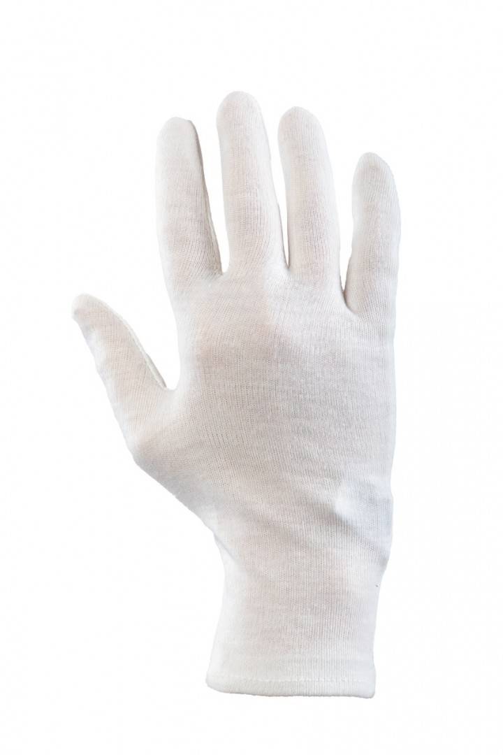 Manusi din bumbac, fara manseta, lungime 25 cm