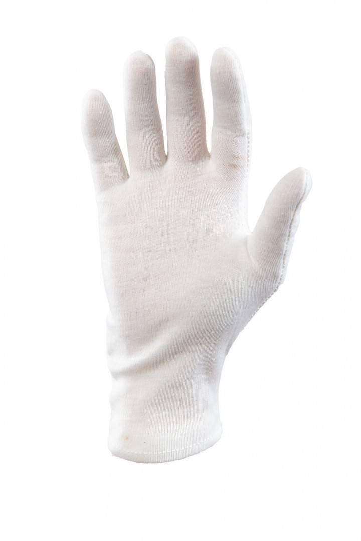 Manusi din bumbac, fara manseta, lungime 25 cm