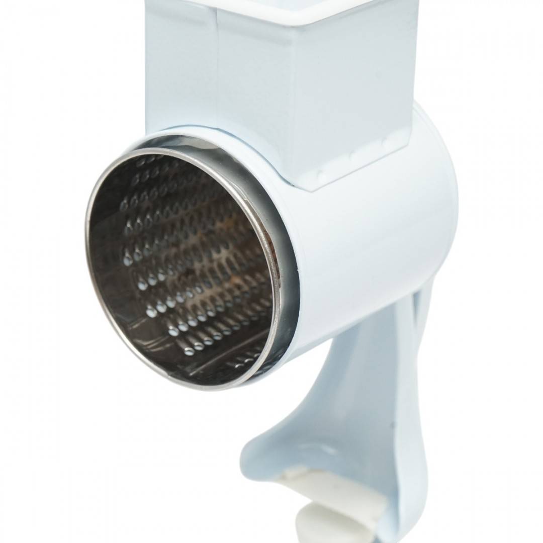 Masina de macinat nuci manuala, tambur inox, corp metalic alb Berner BG-5