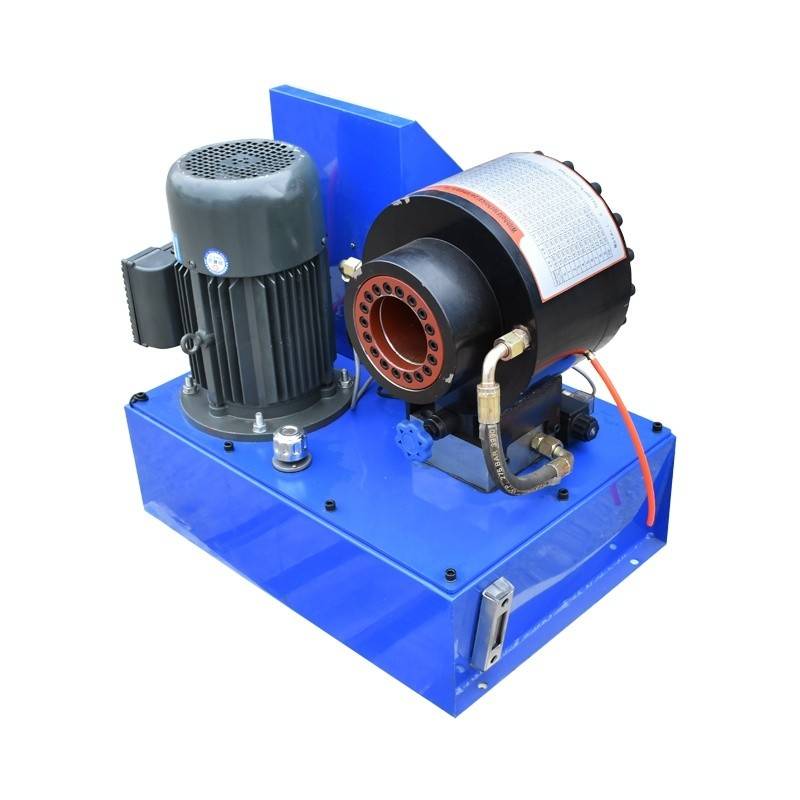 Masina de sertizat furtunuri hidraulice fi 6-38mm 3kW, 220V cu schimbare rapida Breckner Germany