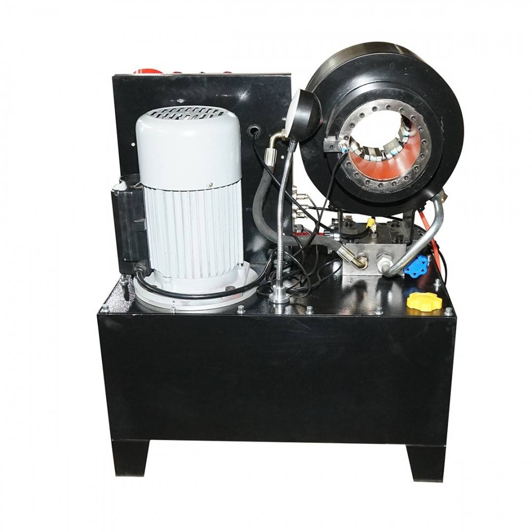Masina de sertizat furtunuri hidraulice fi 6-51mm 3kW, 220V cu schimbare rapida Breckner Germany
