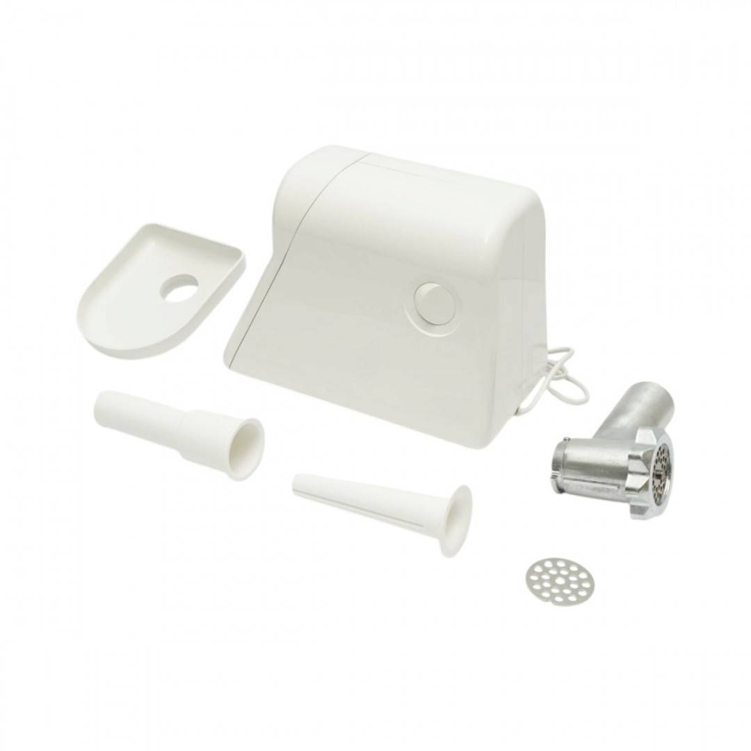 Masina de tocat carne electrica 2000W, 220V, cutit inox, adaptor carnati, 2 site inox 5mm si 7mm incluse