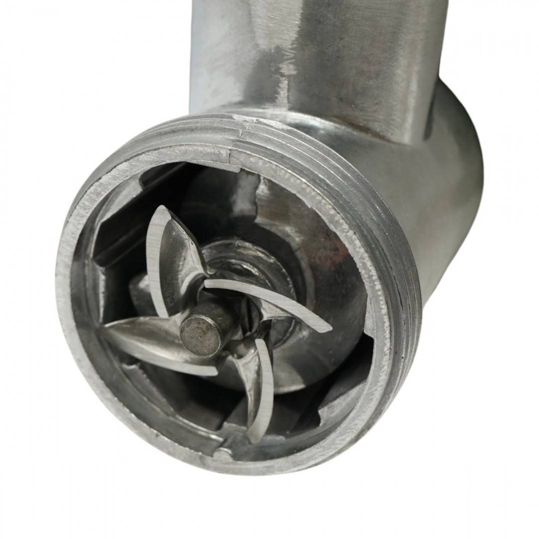 Masina de tocat carne electrica 2000W, 220V, cutit inox, adaptor carnati, 2 site inox 5mm si 7mm incluse