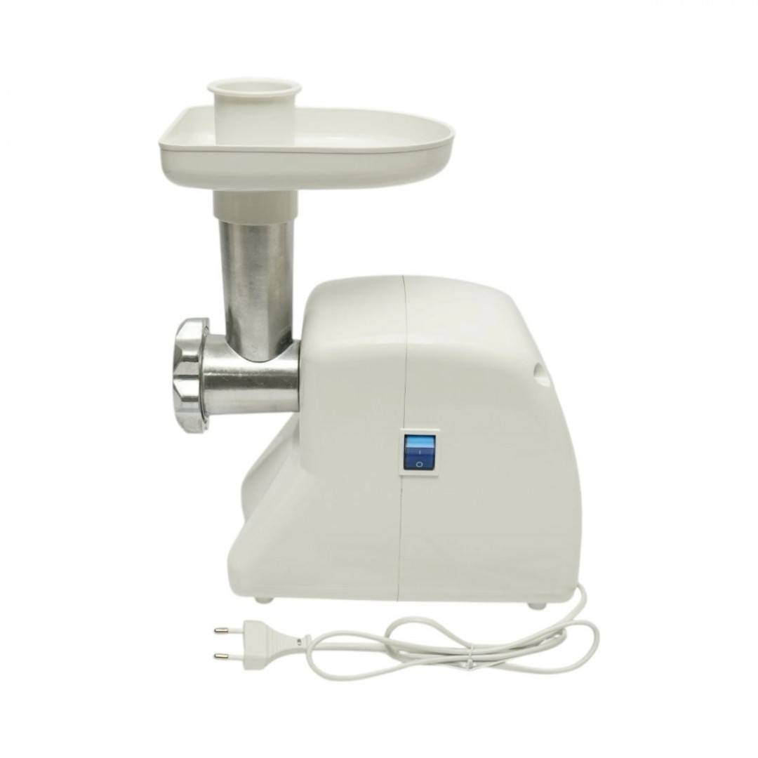 Masina de tocat carne electrica 2000W, 220V, cutit inox, adaptor carnati, 2 site inox 5mm si 7mm incluse