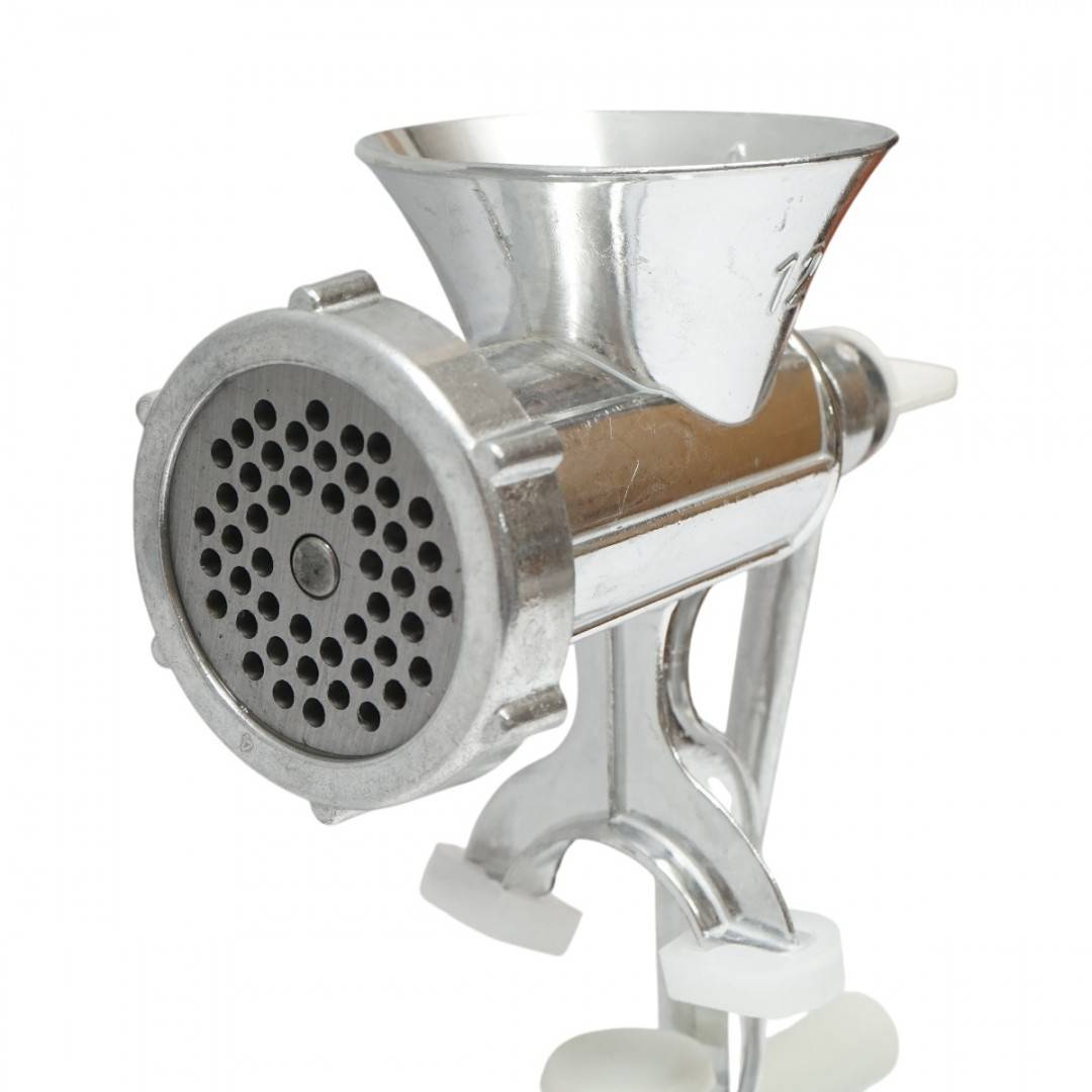 Masina de tocat carne manuala Nr. 12 din aluminiu