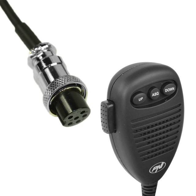 Microfon cu 6 pini pentru statii radio PNI Escort HP 8000L/8001L/8024/9001 PRO/9500/8900