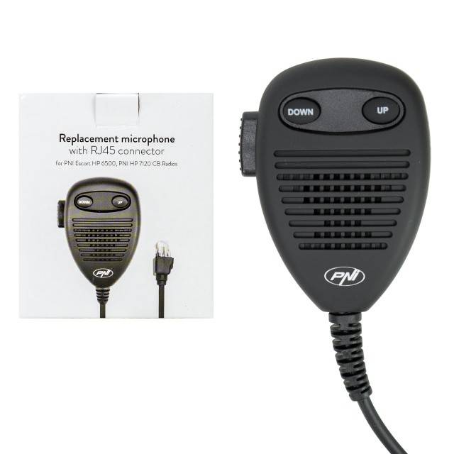 Microfon de schimb pentru statiile radio CB PNI Escort HP 6500, PNI Escort HP 7120