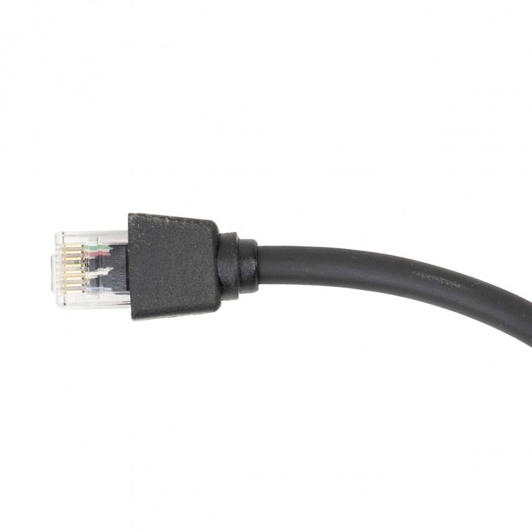 Microfon de schimb PNI MK8500 pentru statie radio CB PNI Escort HP 8500 cu mufa RJ45, negru