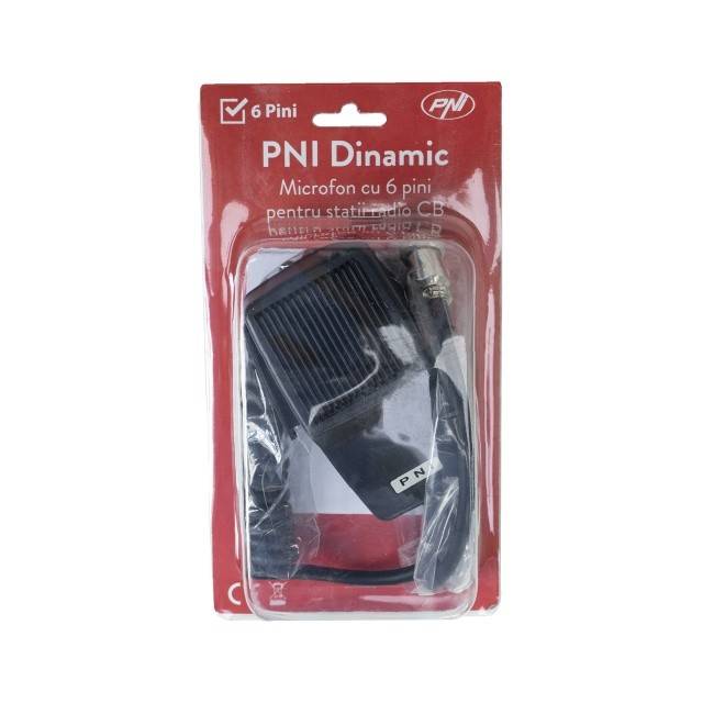 Microfon PNI Dinamic cu 6 pini pentru statie radio CB