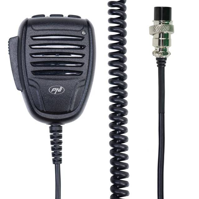 Microfon PNI VX6000 cu functie VOX, cu 6 pini, pentru statii radio CB