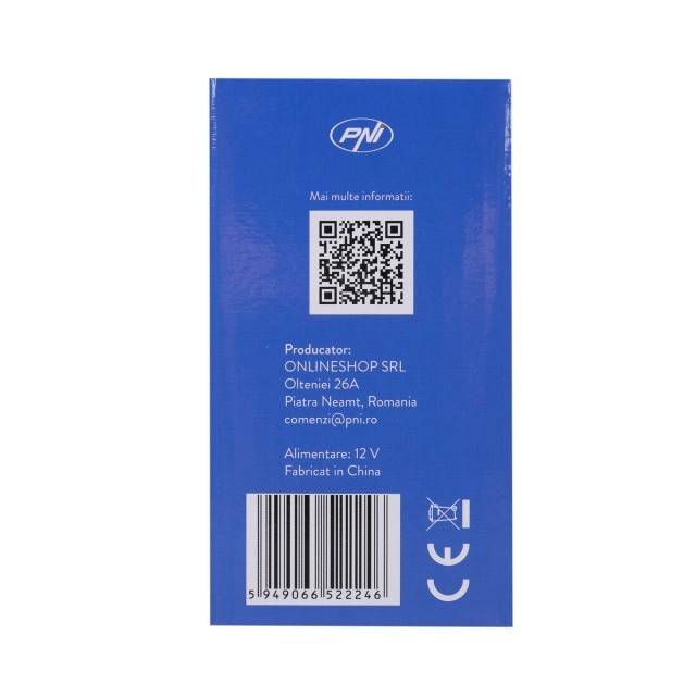 Microfon PNI VX6500 cu functie VOX, cu mufa RJ11, pentru statii radio CB PNI HP 6500 si PNI HP 7120