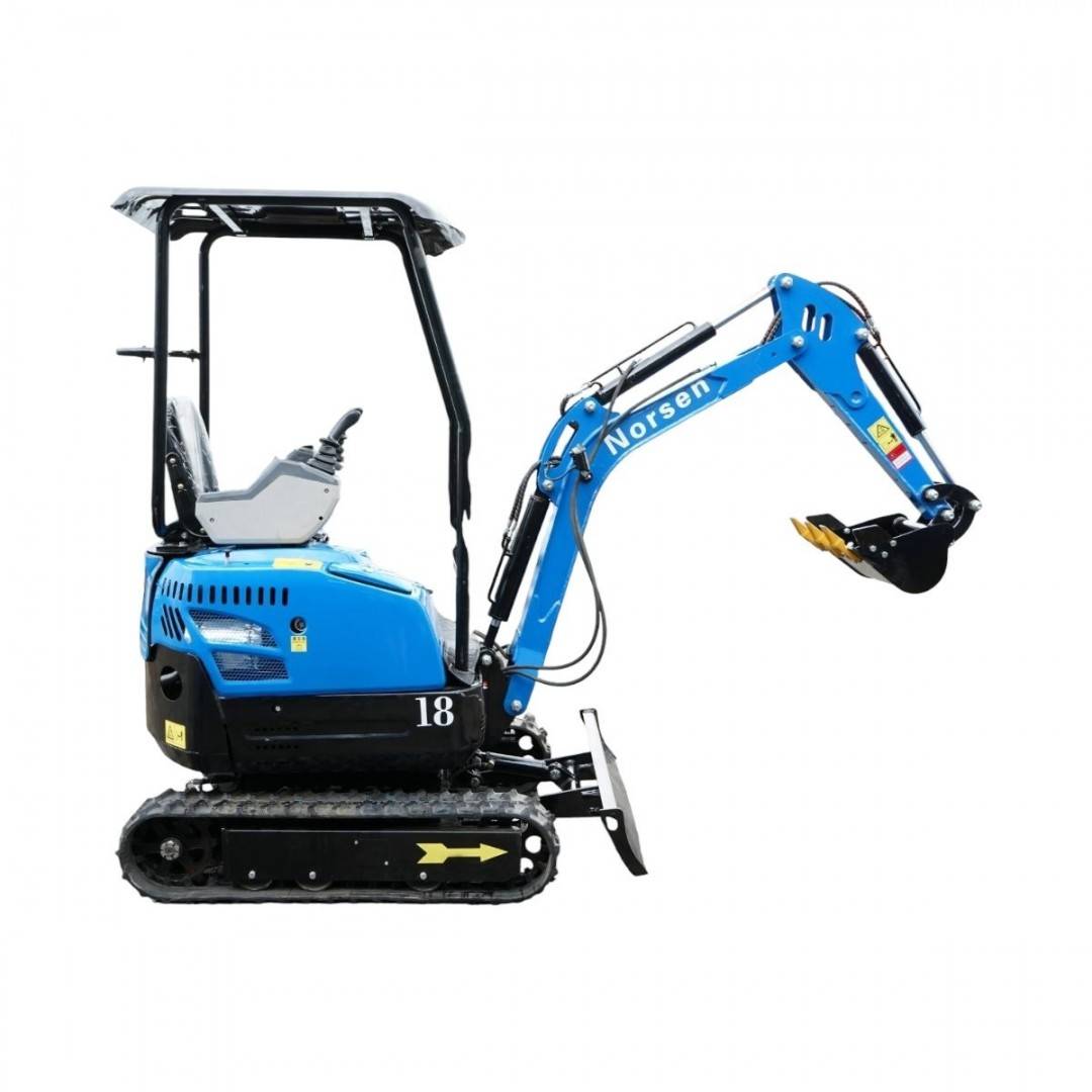 Mini excavator 1.8T pe senile cu semicabina, motor diesel 25.5CP, adancime sapare 1910mm, cupa 390mm